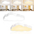 LED Deckenleuchte 48 W Ultrathin Wolken-Design dimmbar